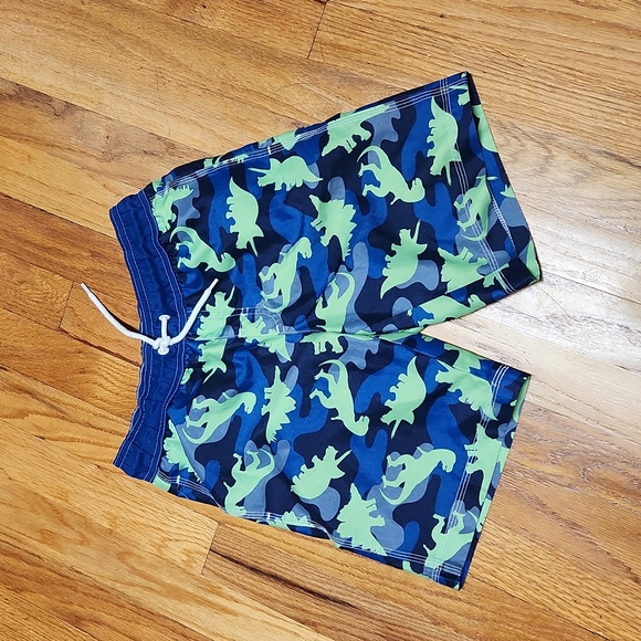 Gymboree Swim Boys 78 Dino Swim Trunks Vguc Poshmark